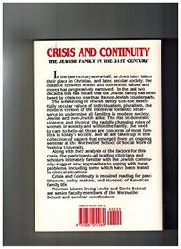 Crisis and Continuity: The Jewish Family in the 21st Century