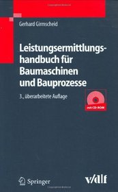 Leistungsermittlungshandbuch fr Baumaschinen und Bauprozesse (German Edition)