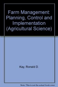 Farm Management: Planning, Control and Implementation (Agricultural Science)