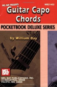 Mel Bay Guitar Capo CHords, Pocketbook Deluxe Series