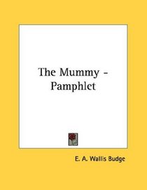 The Mummy - Pamphlet
