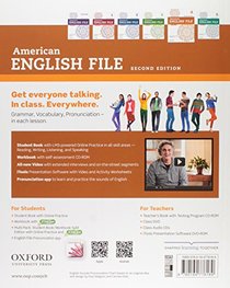 American English File Second Edition: Level 4 Student Book: with Online Practice
