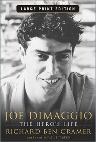 Joe Dimaggio: The Heros Life (Large Print)