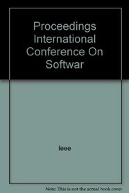 Proceedings International Conference On Softwar