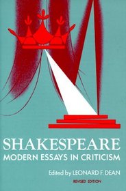 Shakespeare: Modern Essays in Criticism (Galaxy Books)