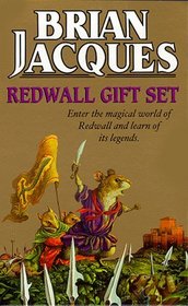 Redwall Gift Set: Outcast of Redwall; Mossflower; Martin the Warrior