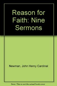 Reason for Faith: Nine Sermons