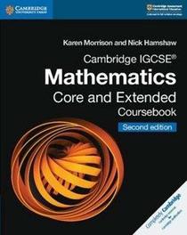 Cambridge IGCSE Mathematics Core and Extended Coursebook (Cambridge International IGCSE)