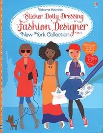 Sticker Dolly Dressing Fashion Designer New York Collection