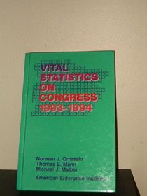Vital Statistics on Congress, 1993-1994