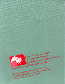 Effective Intervention In Domestic Violence & Child Maltreatment Cases: Guidelines for Policy and Practice