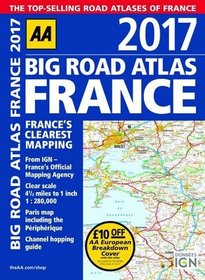 Big Road Atlas France 2017