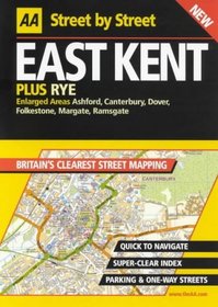 AA Street by Street: East Kent