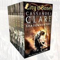 Cassandra Clare The Mortal Instruments Book 1-6 Collection 6 Books Set (City of Bones, City of Ashes, City Glass, City of Lost Soul, City of Fallen Angels, City of Heavenly Fire)