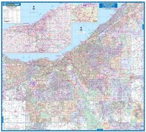 Cleveland, Oh (City Wall Maps)