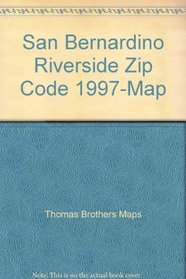 San Bernardino Riverside Zip Code 1997-Map