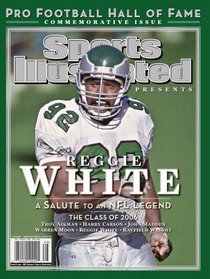 Sports Illustrated Pro Football Hall of Fame Class of 2006, Commemorative Issue (Reggie White as Eagle cover)