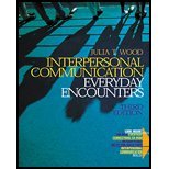 Interpersonal Communication : Everyday Encounters - Textbook Only