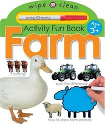 Wipe Clean Activity Fun Farm