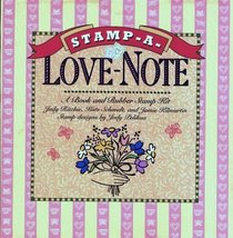 The Deluxe Stamp-A Love Note: Book  Rubber Stamp Kit