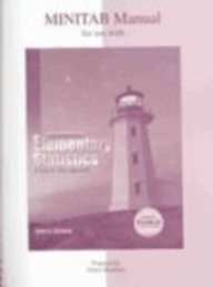 Minitab Manual t/a Elementary Statistics
