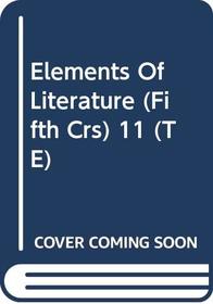 Elements of Literature Fifth Course Annotated Teacher's Edition