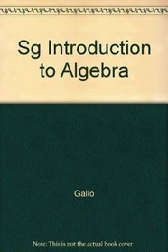 Sg Introduction to Algebra