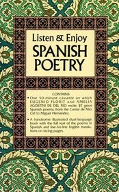 Listen  Enjoy Spanish Poetry (Cassette Edition) (Listen  Enjoy Cassettes Series)