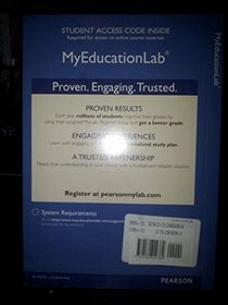 NEW MyEducationLab with Pearson eText -- Standalone Access Cards - for Classroom Management for Elementary Teachers