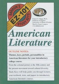 American Literature (Barron's EZ-101 Study Keys) (Library Edition) (Barron's EZ-101 Study Keys)