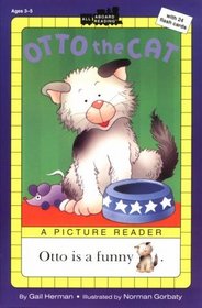 Otto the Cat: A Picture Reader with 24 Flash Cards (All Aboard Reading)