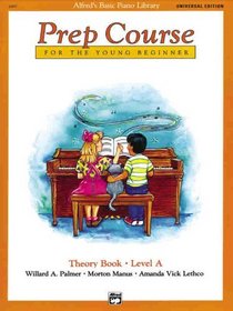 Alfred's Basic Piano Prep Course Theory Book (Alfred's Basic Piano Library)