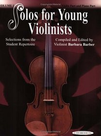 Solos for Young Violinists: Violin Part and Piano Accompaniment (Volume 1)