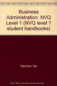 Business Administration: NVQ Level 1 (NVQ level 1 student handbooks)