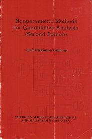 Nonparametric Methods for Quantitative Analysis (The American Sciences Press series in mathematical and management sciences)