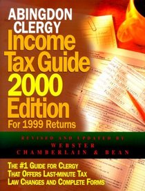 Abingdon Clergy Income Tax Guide 2000: For 1999 Returns (Abingdon Clergy Income Tax Guide)