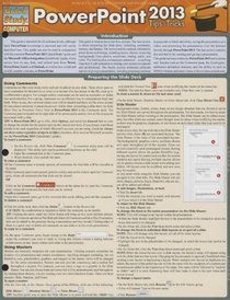 Powerpoint 2013 Tips & Tricks (Quick Study Computer)