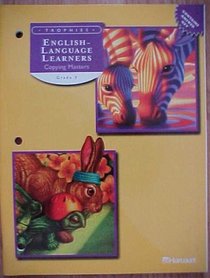 English Language Learners Copying Masters Grade 3 (Harcourt Horizons)