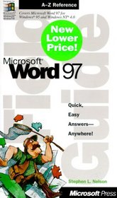 Microsoft(r) Word 97 Field Guide
