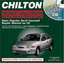Total Car Care CD-ROM: Hyundai-Isuzu-Mazda Cars, Trucks, SUVs & Vans, 1981-1998 Jewel Case