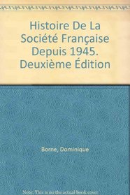 Historie De La Societe Francaise (French Edition)