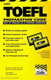 Cliff's TOEFL Preparation Guide