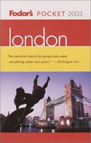 Fodor's Pocket London 2003