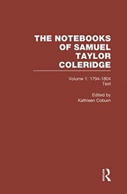 Coleridge Notebooks V1 Text