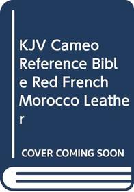 KJV Cameo Reference Bible Red French Morocco leather 253
