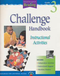 Challenge Handbook Instructional Activities (Houghton Mifflin Reading, Grade 3)