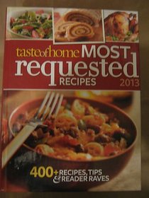 Taste of Home Most Requested Recipes 2013