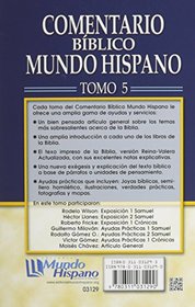 Comentario Biblico Mundo Hispano -Tomo 5-Samuel (Spanish Edition)