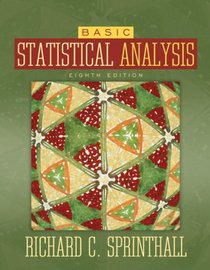 Basic Statistical Analysis Value Package (includes SPSS 16.0 CD)