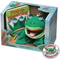 Frog in the Kitchen Sink: Board Book & Hand Puppet
